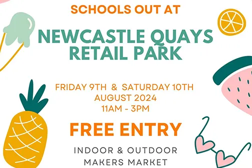Indoor & Outdoor markets Friday 9th & Saturday 10th August 2024 11am - 3pm
