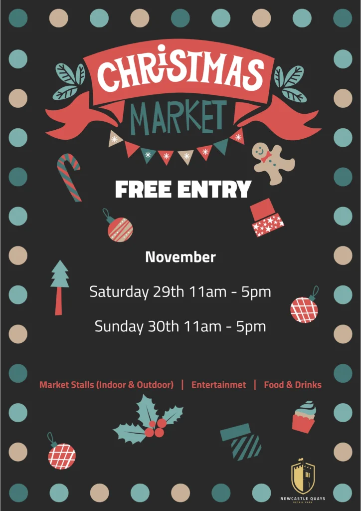 Christmas Market will be happening on the 29th and 30th November with already 30 stores signed up to participate, along with a meet and greet for Santa and live music.