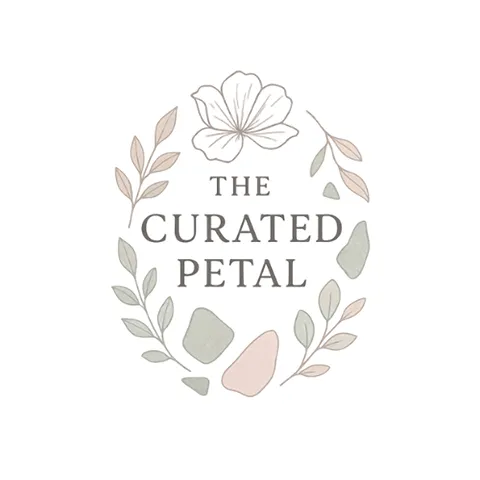 The Curated Petal Logo