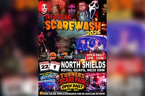 Scarewash 2026 Poster
